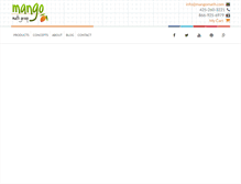 Tablet Screenshot of mangomath.com